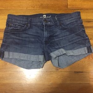 7 for all Mankind Denim Shorts